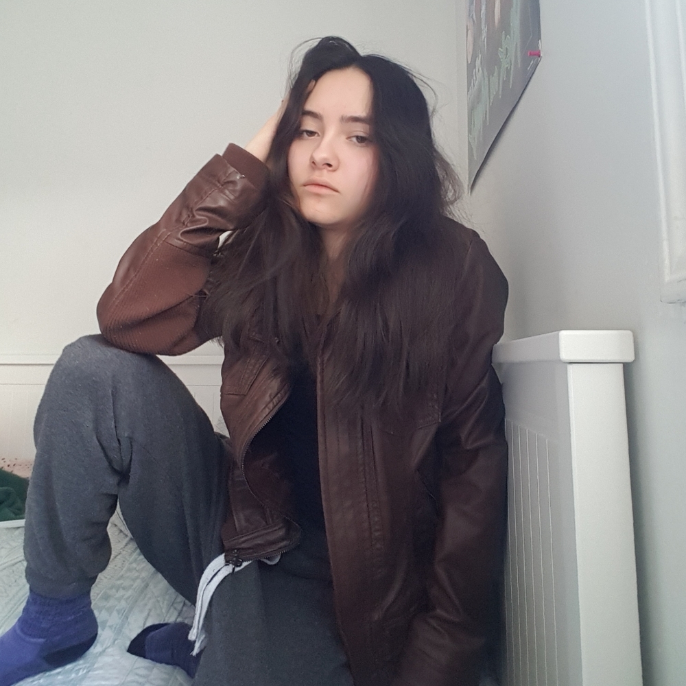 Leather jacket
